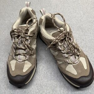 LL Bean Trail Hiking Womens Size 9 Dri Lex 0FXR9 Brown Ivory